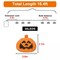 Kitcheniva 16.4FT 30 LED Jack O Lantern w/ Remote Halloween Pumpkin String Lights